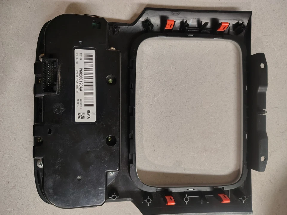 Dodge Ram 2500 2013-2018 climatización temperatura aire acondicionado control de calefacción 68268189aa OEM Foto 3 de 4