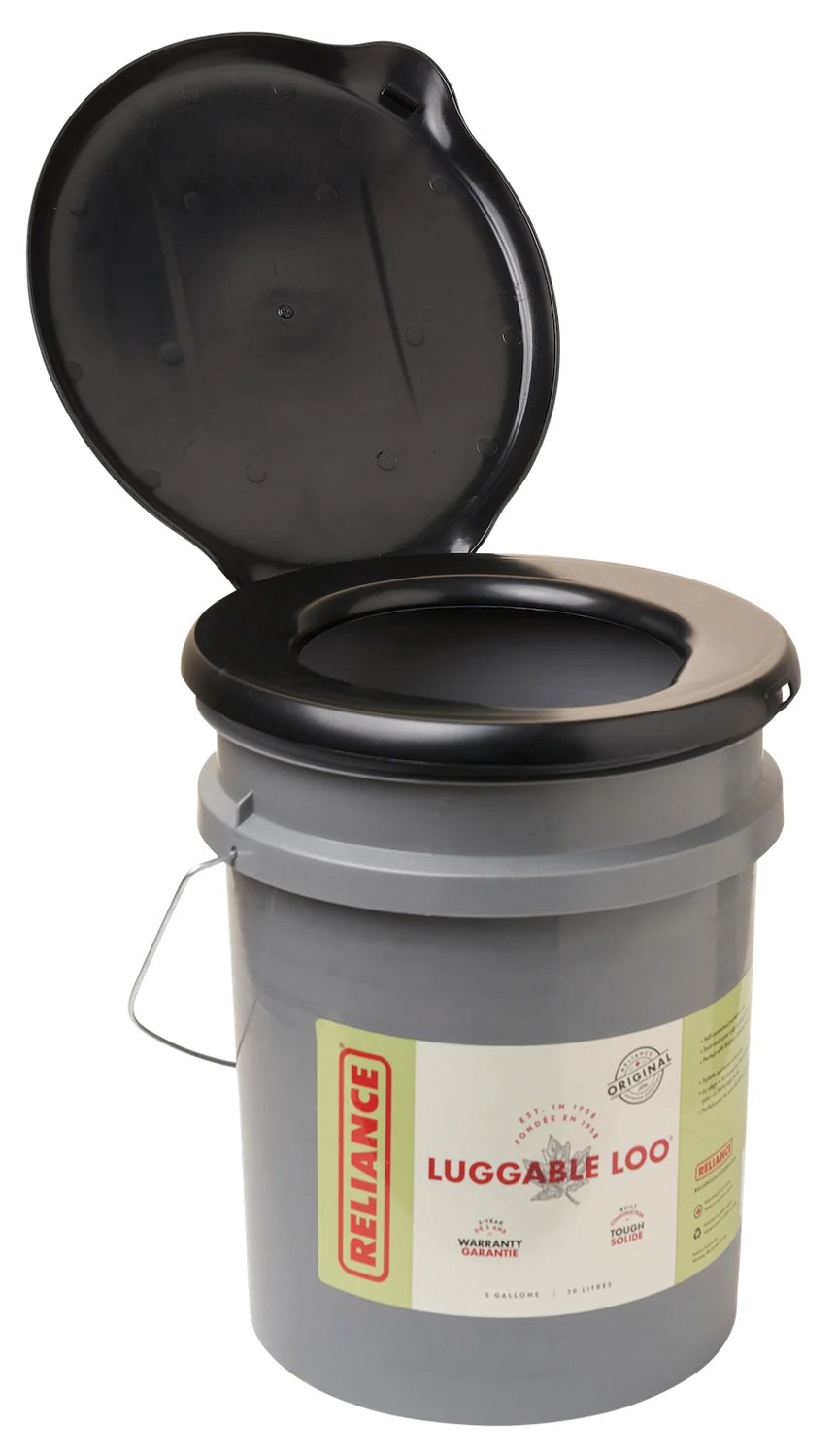 Переносной туалет Reliance Loo с возможностью переноски для кемпинга и приключений на свежем воздухе