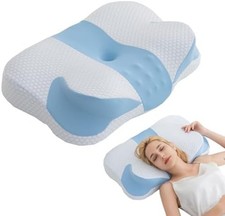 Cervical Pillow for Neck Pain Relief,Orthopedic Ergonomically Memory Bed Pillow