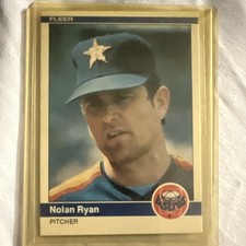 Fleer 1984 Nolan Ryan #239 Houston Astros Baseball Card Major League Baseball