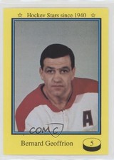 1992-93 Sport-Flash Hockey Stars Since 1940 Bernie Geoffrion #5 HOF 0nx5
