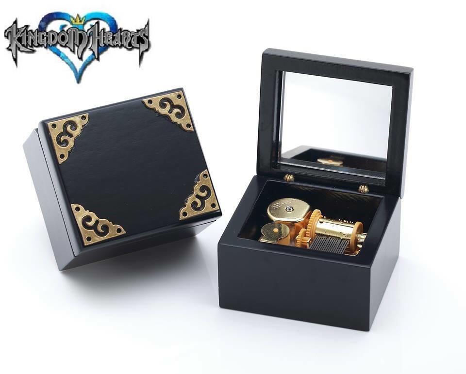 Classic Black Square Music Box : ♫ Kingdom Hearts ♫ | eBay