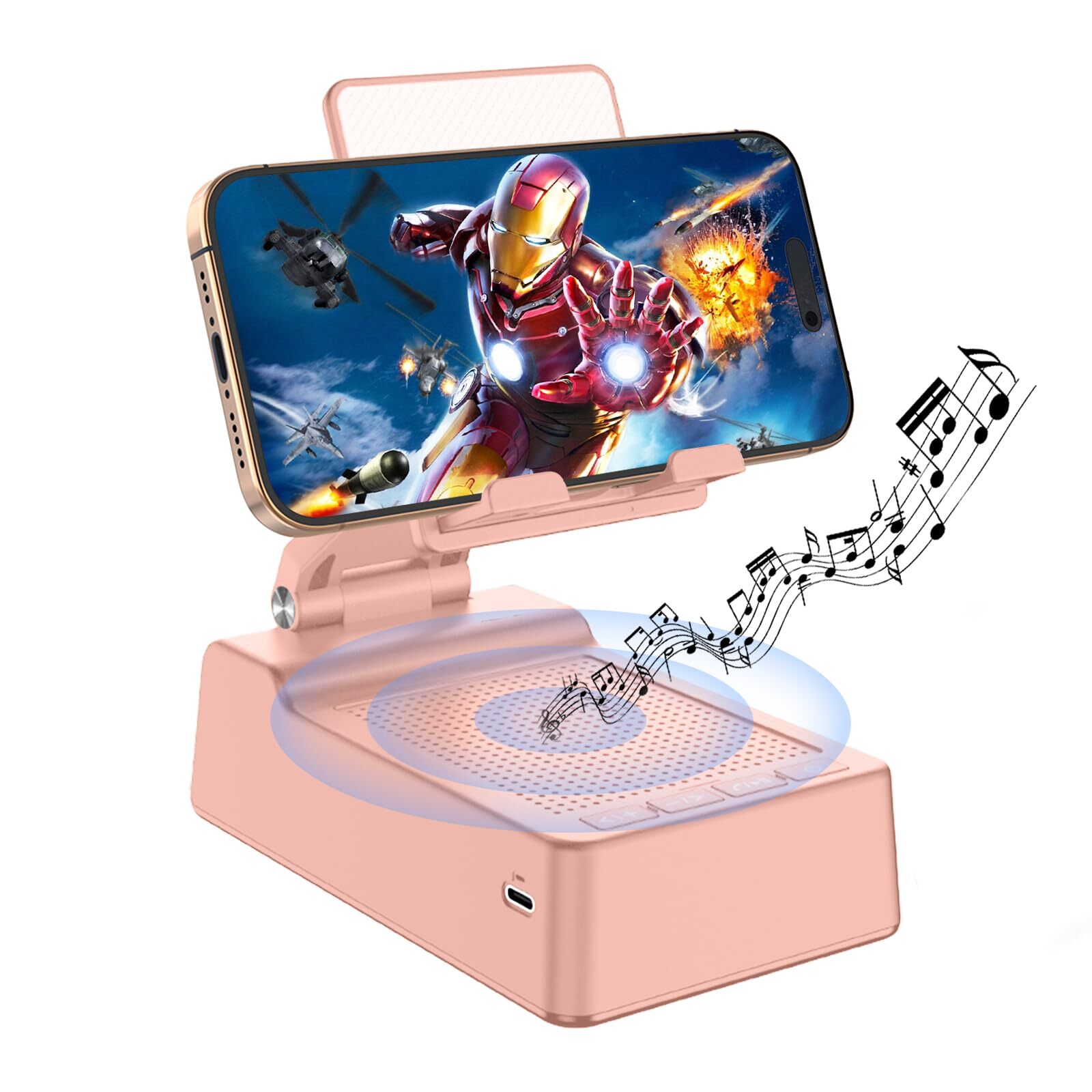 Wireless Bluetooth Speaker Cell Phone Stand Birthday Gift for Women