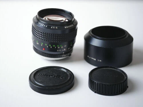 Objetivos Minolta para cámaras