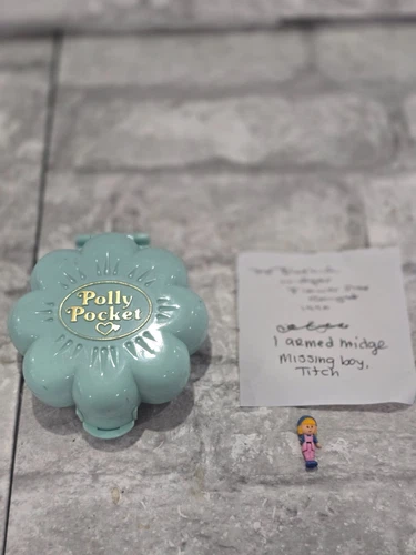 Polly Pocket Midge's Flower Shop Vintage Bluebird Toy Incomplete