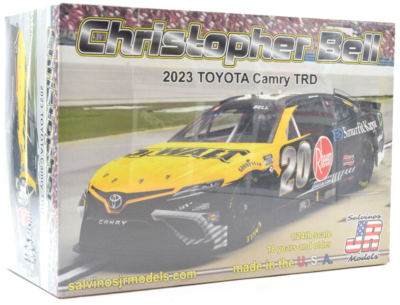 #ad Salvinos JR Models quot;DeWaltquot; Christopher Bell 2023 Toyota Camry TRD 1 24 Car Kit $29.99