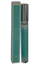 Clean WARM COTTON EDP Rollerball .34oz WOMENS PERFUME New In Box (550/554)