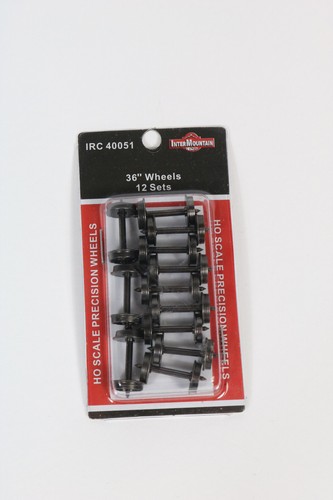 Intermountain 40051 36" Metal Wheelsets 12-pack HO | Zustand: New