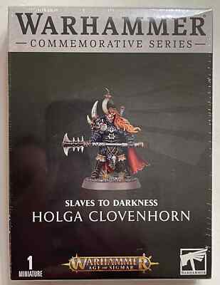 Games Workshop Warhammer Slaves to Darkness Holga Clovenhorn Neu in OVP Commemorative