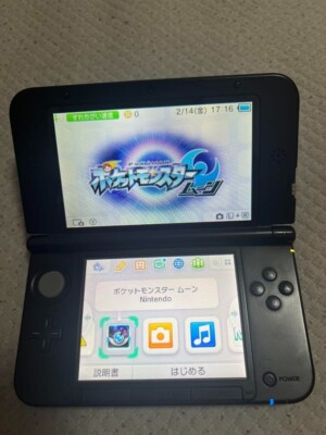 Tested Nintendo 3DS XL LL Pokemon Xerneas Yveltal Blue Japan