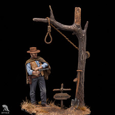 The Man With No Name 54mm Painted Miniature Tin Toy Soldier Pre-Sale  Art Level