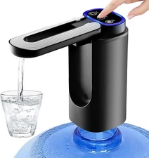 Water Bottle Pump Automatic Water Dispenser for 5 Gallon Bottle Type-c Chargi...