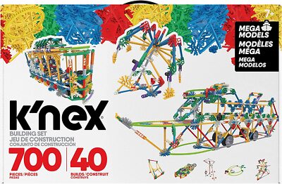 KNEX 80209 Mega Models Building Set, 3D Educational Toys for Kids