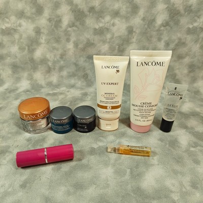 Lancôme Beauty Bundle Set   Skincare & Makeup Mix Lot - Trial Size
