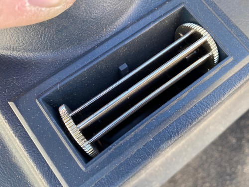 1978 1988 Oldsmobile Cutlass G Body Blue Lower Dash Steering Column Cover W Vent - Picture 2 of 7