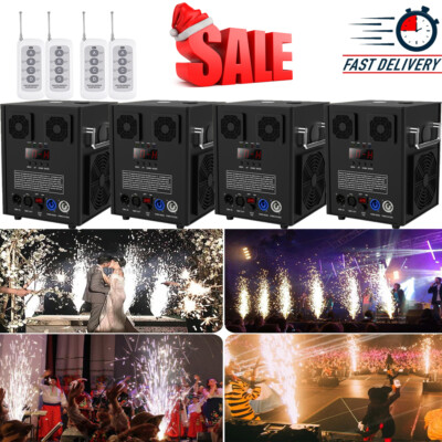 1-10PCS 700W Large Cold Spark Machine DJ Stage Firework Machine up tp 6.6-9.8ft
