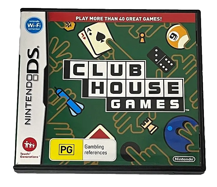 House Clubhouse Games Nintendo 2DS 3DS Game *Complete* | eBay