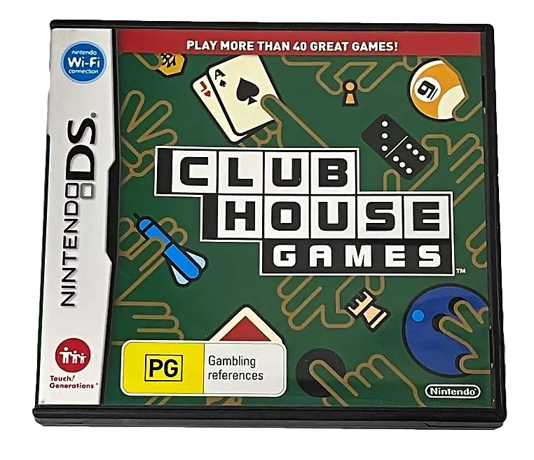 Club House Clubhouse Games Nintendo 3DS Game *Complete* eBay