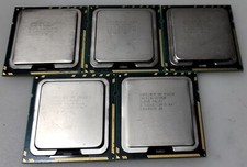 Lot of 5 Intel Xeon E5630 SLBVB 2.53Ghz/12M/5.86 Quad Core LGA1366 Processor