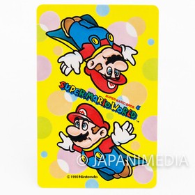 Retro RARE Super Mario World Trump Playing Cards Nintendo JAPAN FAMICOM 1