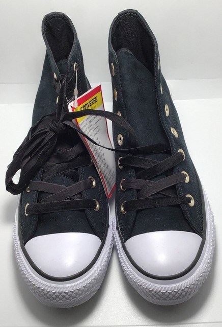 black high top converse size 7