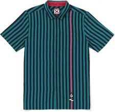 VOLCOM SCHROFF Stripe Mens S/S Woven Shirt - ...