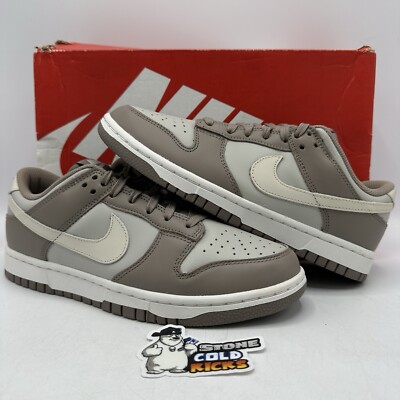 Nike Dunk Low Sneaker Moon Fossil FD0792 001 SB Size 6.5/7 Mismatch