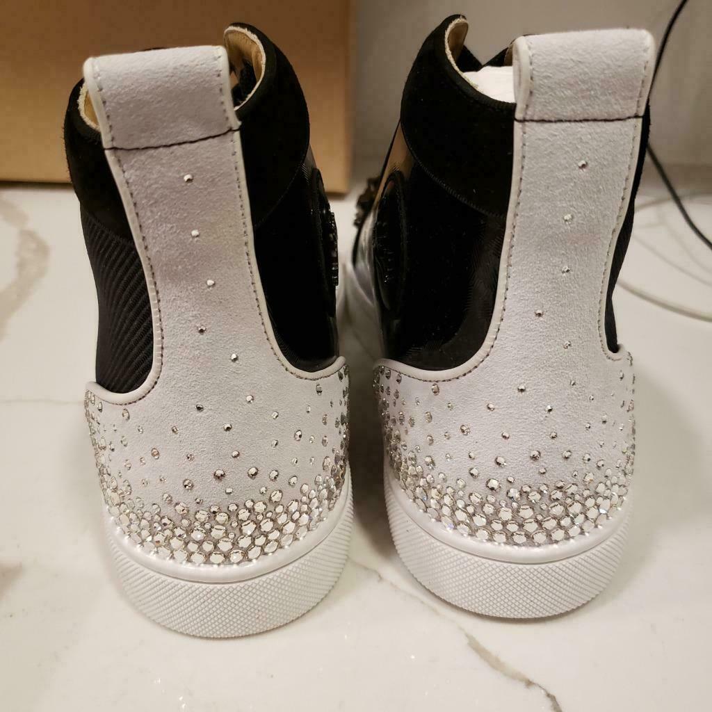 美品⭐︎Christian Louboutin NIB $1795 Christian Louboutin LOU MIX Men Crystal Spiked
