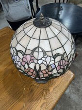 Vintage Stained Glass Lamp