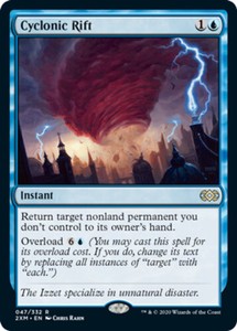 Cyclonic Rift - Foil x1 - Double Masters - NM-Mint, English - Double Masters