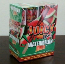 Juicy Jay's Watermelon JONES 24 Pack of CONES~2 Per Pack (48 Total) Sealed Box