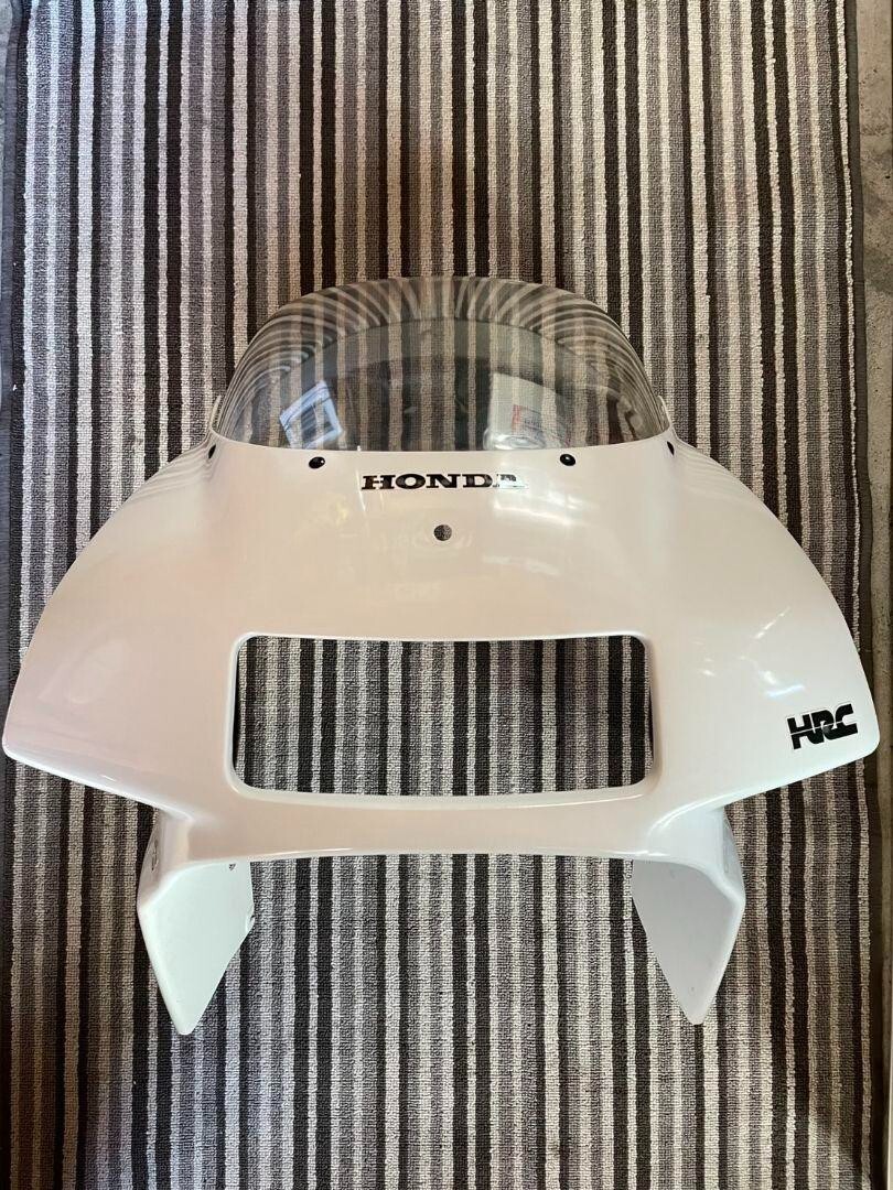 HONDA NSR250R MC21 Genuine White Cowl Set with HRC Logo Used | eBay
