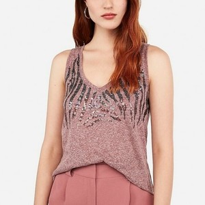express v neck tank