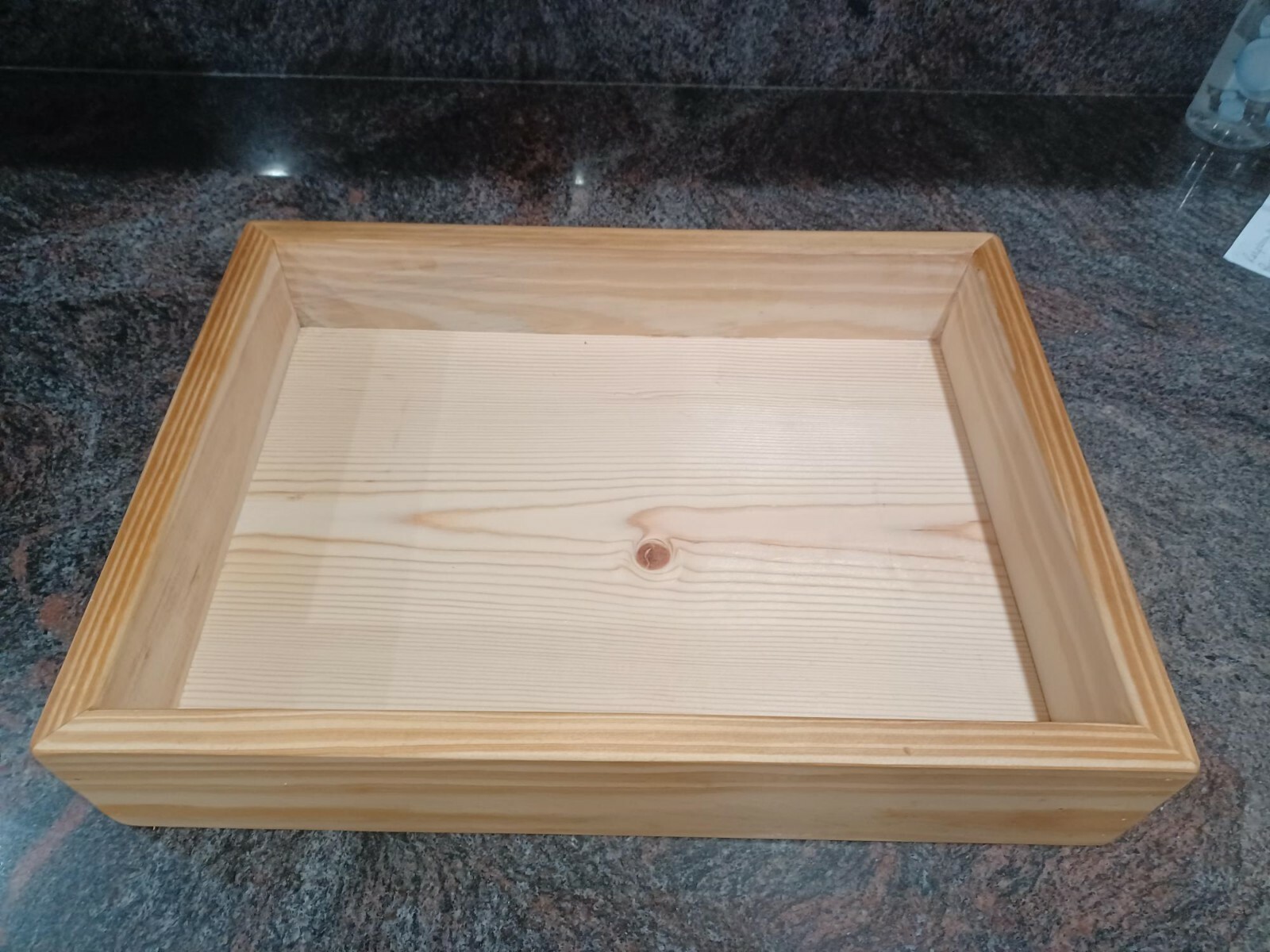 HAND CRAFTED WOOD PIZZA AND BREAD DOUGH MIXING BOX MADIA eBay
