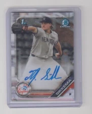 2019 Bowman Chrome 1st T.J. Sikkema Auto Yankees CDA-TJS