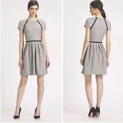 tibi pleated mini dress Tibi Dominic Pleated Stretch-Cotton Twill Mini Dress In White - 55% Off