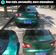 cover 1X Carbon Fiber For Volkswagen VW Passat CC Sedan 2013-18 Upper flow tail