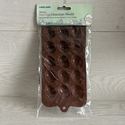 Lakeland Silikon Mini Ei Schokolade Form Formen zur Herstellung fester Eier
