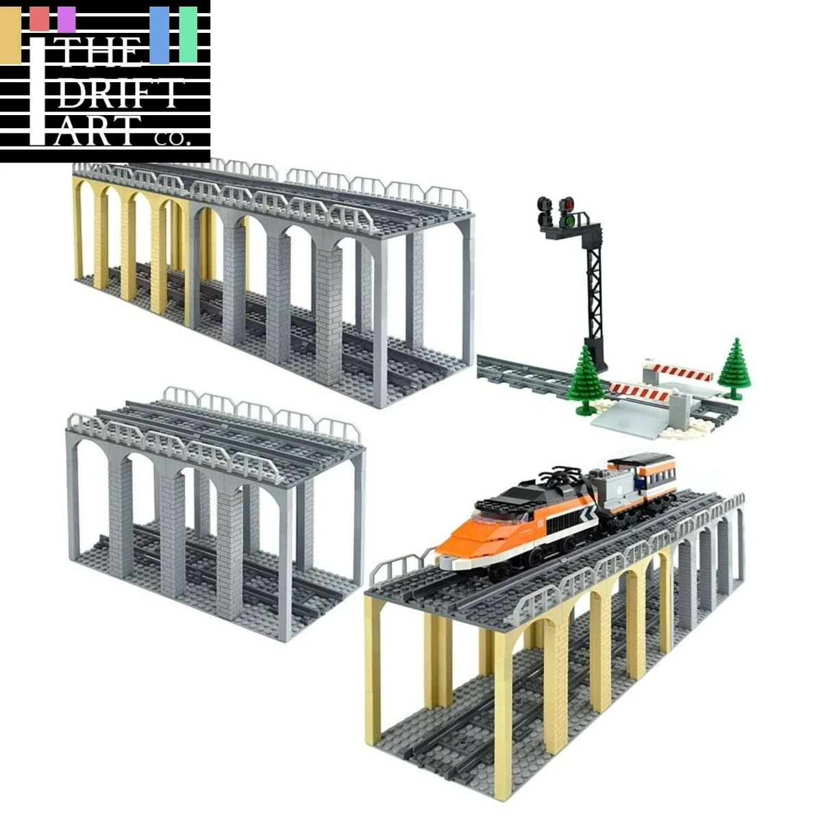 Lego city train bridge hotsell