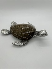 Sea Turtle Figurine Coastal 5.5 X 7