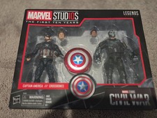 Marvel Legends Series Captain America and Crossbones - Civil War - Hasbro - NEW