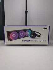 NZXT - Kraken X73 RGB 360mm Radiator CPU Liquid Cooling System (3 x 120mm)=READ=