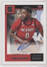 2021-22 Panini Chronicles Draft Picks Score Rookie /199 DJ Funderburk Auto 0ik7