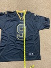 NFL New Orleans Saints Drew Brees #9 Black Out Jersey Size Large Sewn Stitched — photo 10