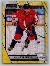 2023-24 O-Pee-Chee Platinum #150 Alex Ovechkin Neon Yellow Surge
