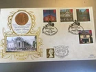 GB STAMPS BENHAM COIN FIRST DAY COVER SHINY PENNY  1967