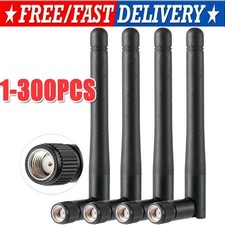 300 x RP-SMA Antenna for WiFi 2.4GHz 5Ghz Wireless Router or Card Female Pin LOT