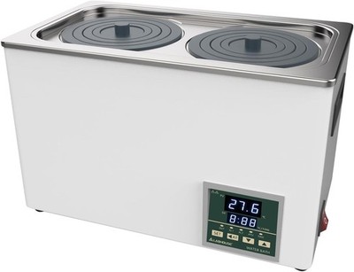 Digital Lab Water Bath LWB-2 Thermostatic Heater Stainless Steel 3L Cap - NIB