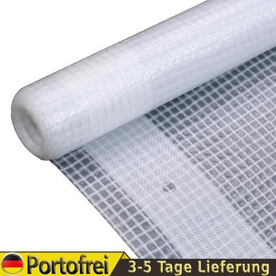Abdeckplane Leno Plane Gitterfolie Gewächshausfolie Folie Frühbeet 260 g/m² 