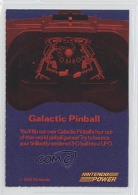 1995 Nintendo Power Virtual Boy Galactic Pinball kn8